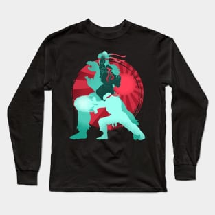 Japanese Martial Artist Long Sleeve T-Shirt